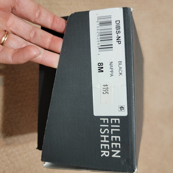 Eileen Fisher Brief Suede Mule New Elegant Mustard Tan Size 8 With Box $195‎ - Picture 10 of 11